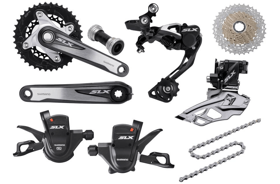 Велозапчасти. Shimano 675. SLX Groupset на велосипеде. Shimano SLX подделка. Робот велосипед запчасти.