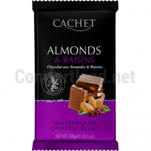 Открыть галерею Шоколад молочный с миндалем и изюмом Cachet molochnyy-shokolad-s-mindalem-i-izyumom-cachet