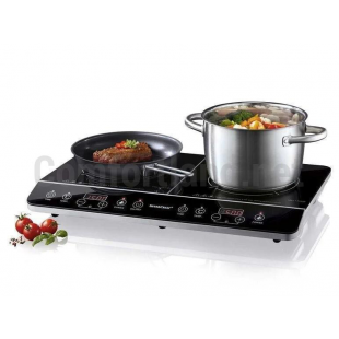 Открыть галерею Плита индукционная настольная двухконфорочная Silver Crest SDI 3500 A1 plita-indukcionnaya-nastol-naya-dvuhkonforochnaya-silver-crest-sdi-3500-a1