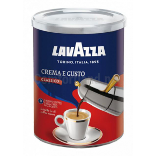 Открыть галерею Кофе молотый Lavazza Crema e Gusto Classico kofe-molotyy-lavazza-crema-e-gusto-classico