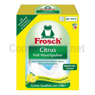 Открыть галерею Порошок стиральный для белого белья Frosch Citrus poroshok-stiral-nyy-dlya-belogo-bel-ya-frosch-citrus