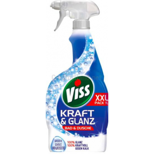 Открыть галерею Очиститель-спрей для ванной комнаты Viss Kraft & Glanz Bad & Dusche ochistitel-sprey-dlya-vannoy-komnaty-viss-kraft-amp-glanz-bad-amp-dusche