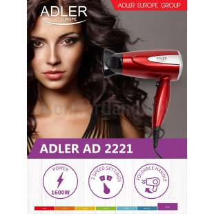 Открыть галерею Фен дорожный складной Adler AD 2221 fen-dorozhnyy-skladnoy-adlerq-ad-2221