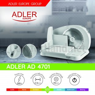 Открыть галерею Слайсер Adler AD 4701 slayser-adler-ad-4701