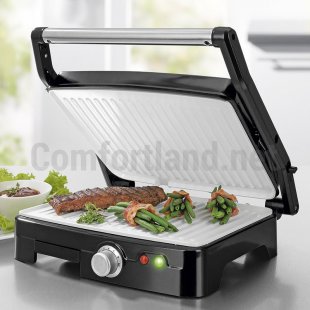 Открыть галерею Электрогриль контактный Gourmet maxx SLG 5003-18 Keramik elektrogril-kontaktnyy-gourmet-maxx-slg-5003-18-keramik